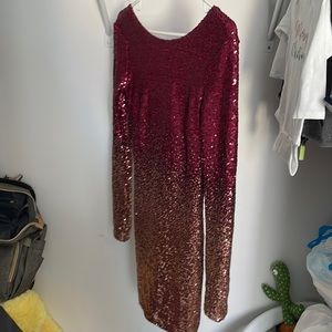 Xs sequin dress perfect for NYE